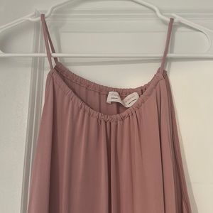 Spaghetti strapped dress